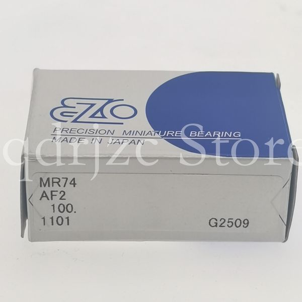 (10 Stück) EZO Rillenkugellager MR74 674 L-740 offener Typ ohne Dichtring 4 mm 7 mm 2 mm