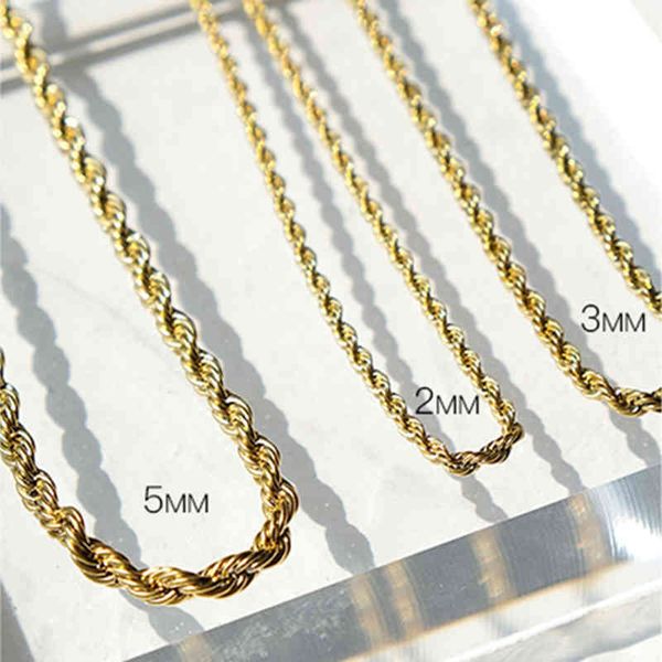 

yutong must have minimalist basic gold color twisted chain choker necklaces for women street style jewelry necklace, Silver