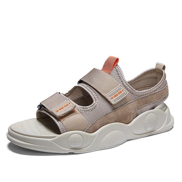 

sandals sandalia sandalias geta 44 hombre walking footwear breathable sandale mens beach samool de men for sport rubber outdoor dress s, Black