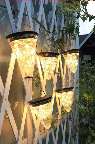 

solar lamps ip44 waterproof eight functions garden holiday outdoor courtyard christmas decoration strawberry light bar