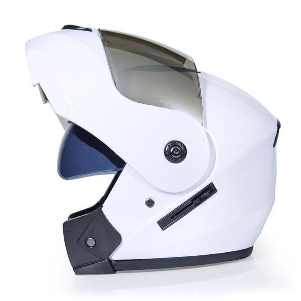 Mais recente capacete de motocicleta segurança modular flip DOT aprovado para capacetes faciais completos Abs229S