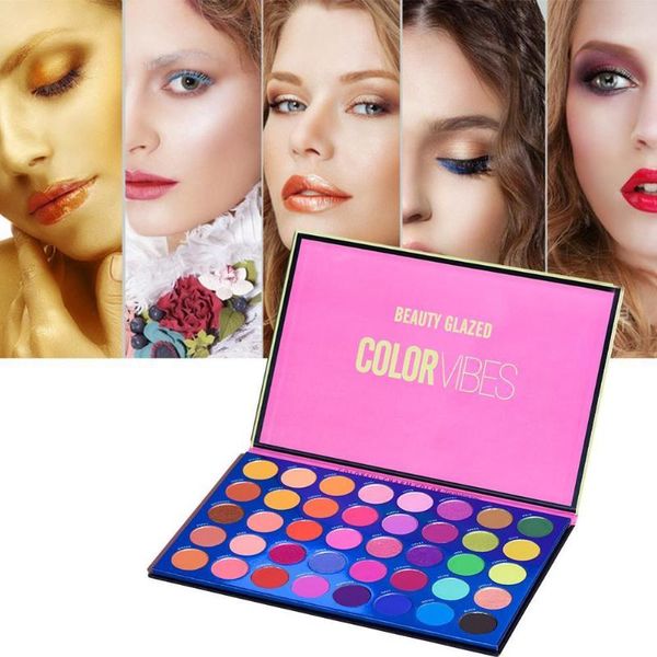 

eye shadow 40 color pearlescent matte eyeshadow palette glitter beauty long sombra pallete cosmetics lasting makeup eyes oj c5t5