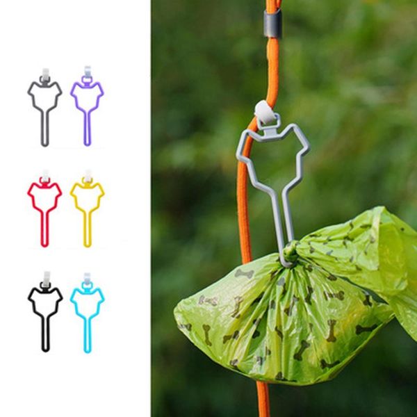 

dog travel & outdoors poop bag holder waste carrier pet supplies sturdy durable traction rope distributor dogs leash dispenser clean tools