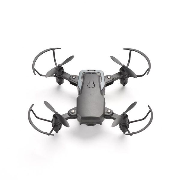 Mini Lightweight Dobrável Preto e Branco Drone Wifi Quatro eixos Aviões Remoto Controle de Helicóptero Crianças Brinquedo Fotografia aérea