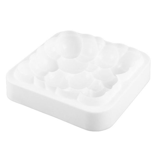 

cake tools multiple cavities 3d mousse mold silicone baking grade molds non-stick ice cube mold, jelly, chocol