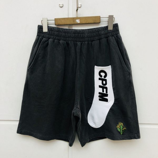 

men's shorts homem feminino casual cpfm clssico bordado cactus tipo breechcloth vintage scanties 6w27, White;black