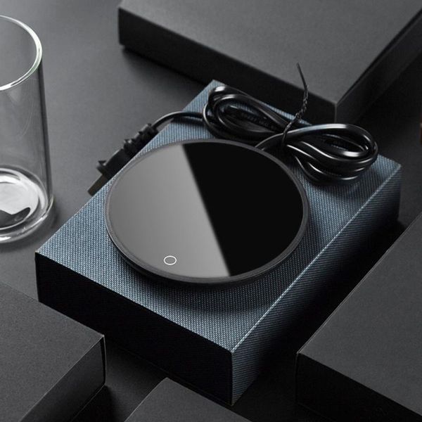 

water bottles insulation base thermostatic coffee cup mug warmer mat household home office milk heating pad constant heater