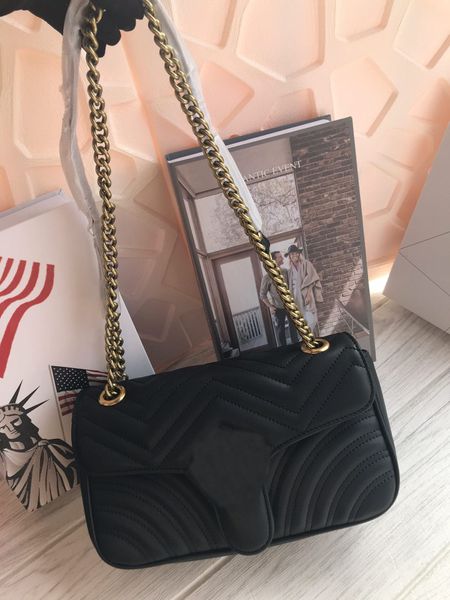 

new 2021 ladies classic crossbody bags women genuine leather handbags women bag designer chains hand shoulder bag brand messenger bags sapat, Blue;pink