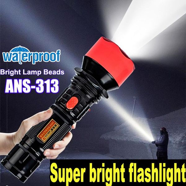 

flashlights torches rechargeable led usb small xenon lamp portable ultra bright long-range outdoor household multi-function campi