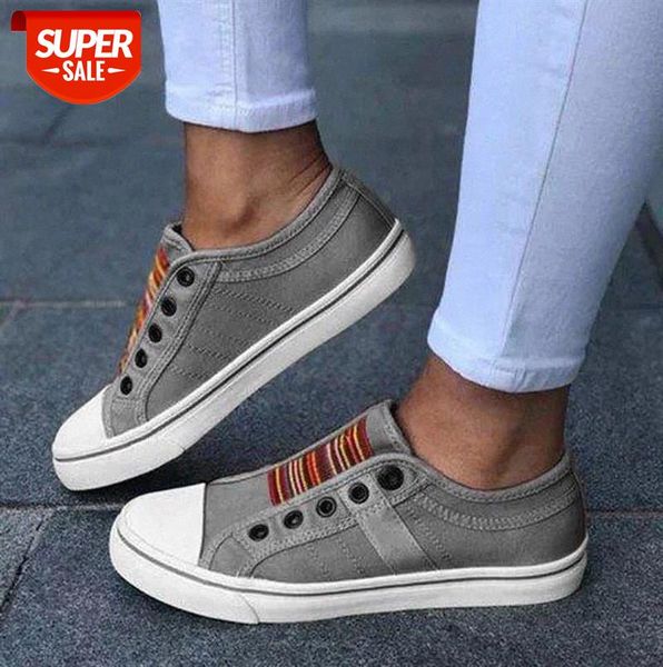 

wish round toe color elastic single shoes women's flat loafers 43 large size #us9q