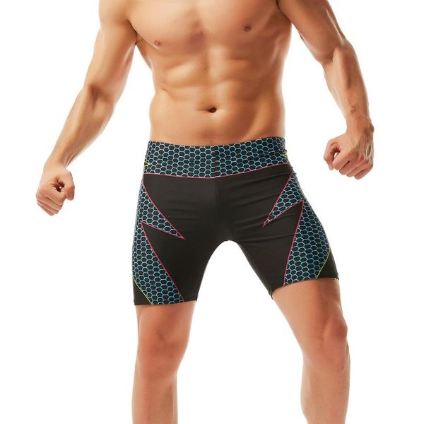 

men's swimwear one piece surfing fashionable colorful multicolor swimming trunks beach shorts briefs men 2021