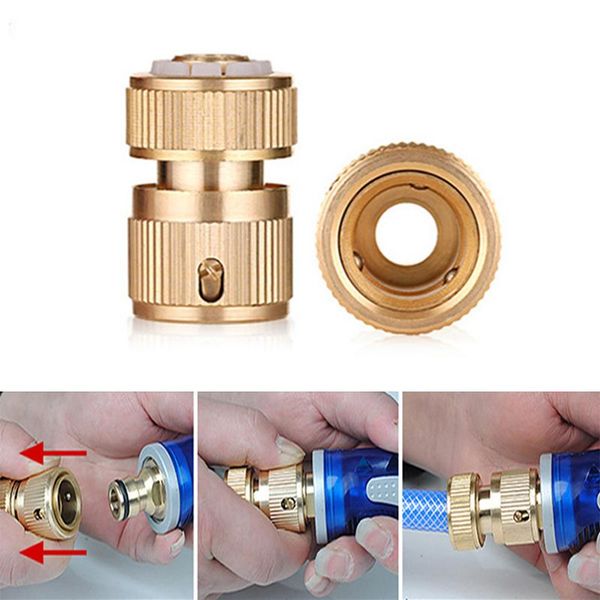 

watering equipments garden quick connector copper thread joint irrigation hose fittings tube accessories water pipe adaptor dropship