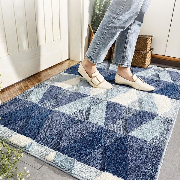 

carpets floor rug wear-resistant bath mat non-slip ultra soft absorbent plush shaggy pad for bathroom kitchen tub toilet bedroom