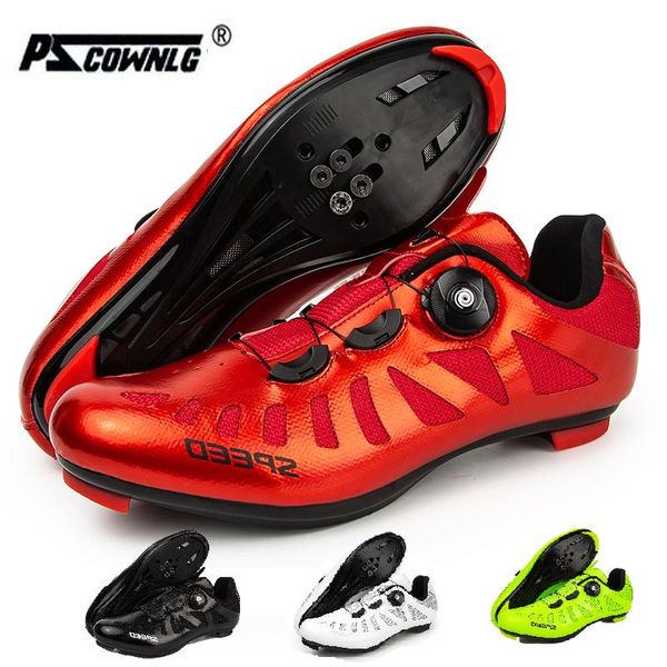 

man shoes cyclingshoes men sports winter route cleat road dirt bike speed flat sneaker racing women bicycle mountain spd biking cycling foot, Black