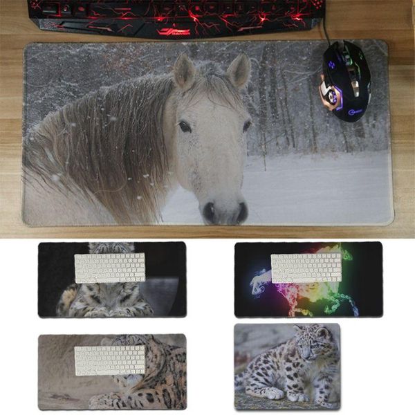 

mouse pads & wrist rests yinuoda beautiful anime horse snow leopard gamer play mats mousepad size for 180*220 200*250 250*290 300*600 and 30