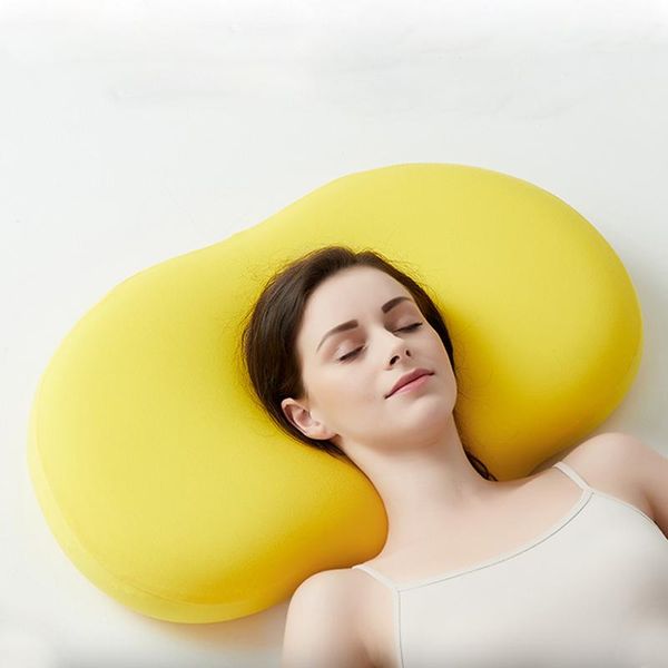 

pillow memory foam cervical soft cat belly cotton pillows big makeup blender for sleeping release pain 55x35cm