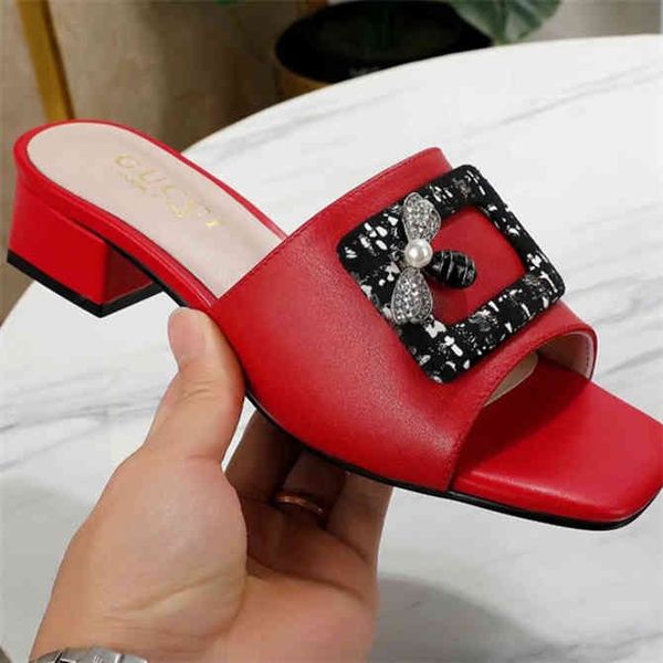 

luxury italy g c l h designer brand sandals for women elegant super quality production beautiful slippers lady gift present birthday wedding, Black