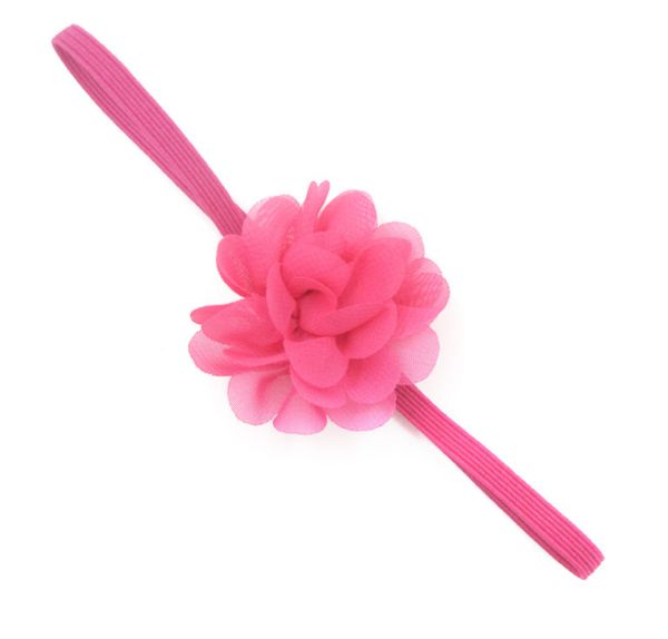 

2021 girls baby newborn chiffon flower toddler hair band headbands headwear, Slivery;white