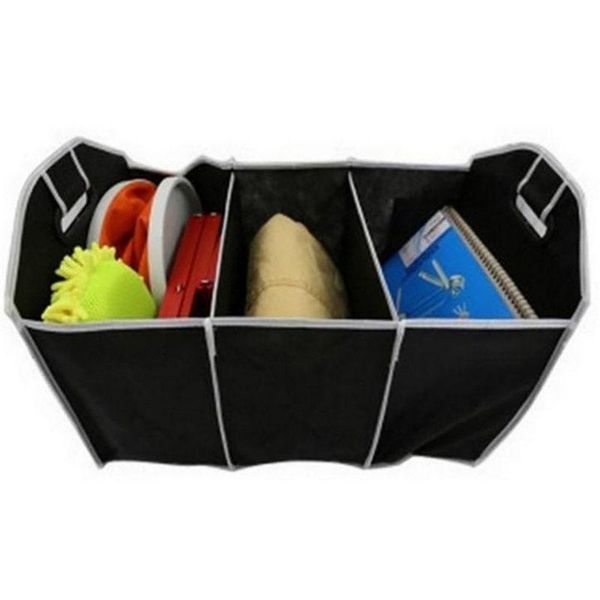 

car organizer multi-pocket trunk large capacity folding storage bag box stowing tidying accessories