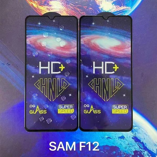 HD-экран Protector для iPhone 13 Pro Max 12 Mini XR XS Полная крышка закаленного стекла Samsung F02S A22 F12 A12 Moto Edge G10 Power G40Fusion