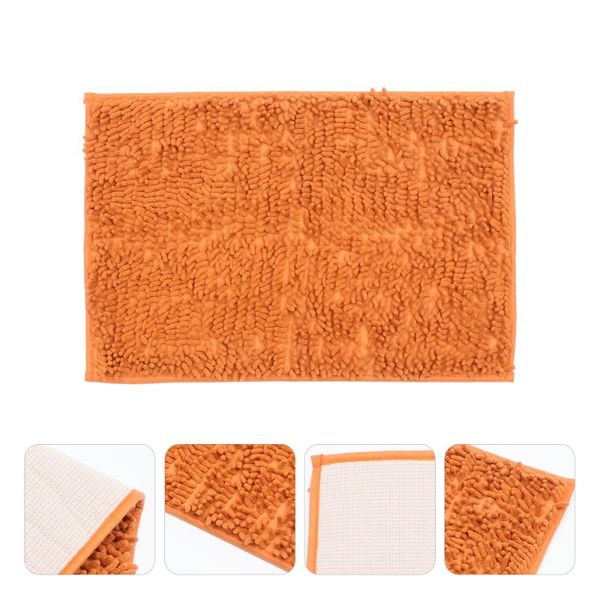 

bath mats chenille fuzzy rug color fluffy area living room door mat
