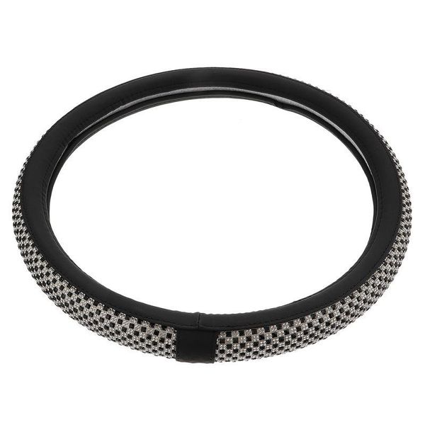 

steering wheel covers 1 pc cool cover summer ice silk diamond-studded anti-slip