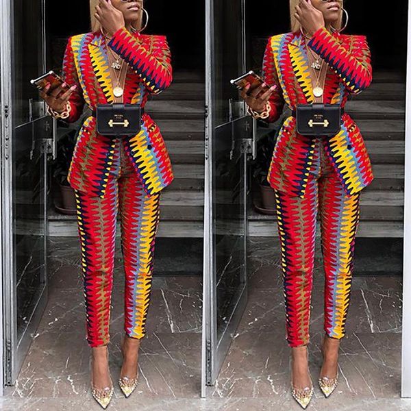 

two piece dress 2021 europe and the united states autumn women's fashion casual printing west decoration body two-piece clothing, White