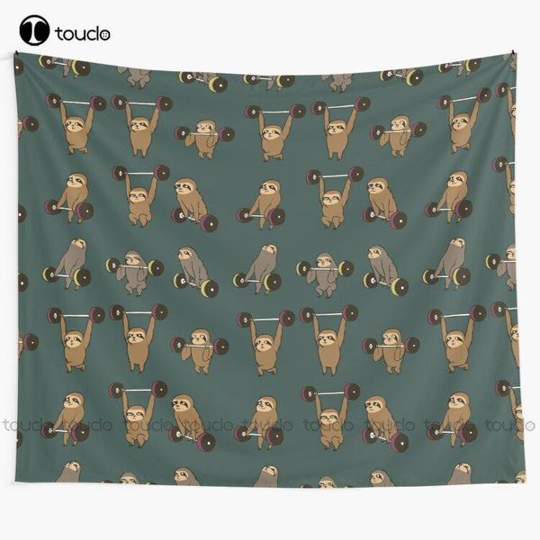 

tapestries lifting sloths tapestry fashion wall hanging for living room bedroom dorm home decor covering