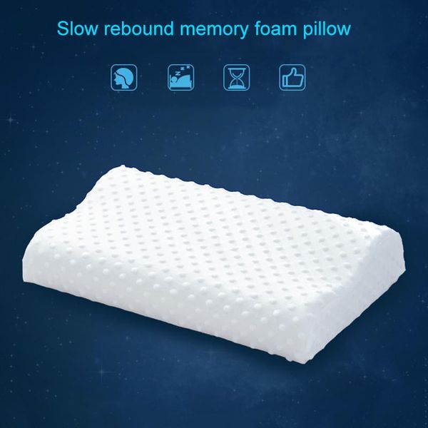 

pillow memory foam ergonomic bed slow rebound for sleeping neck pain relief d1