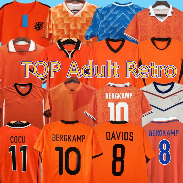 

1988 #12 van basten #10 gullit #17 rijkaard mens soccer jerseys 1998 netherlands #8 bergkamp football shirts 1995 1991 1988 bergkamp retro, Black;yellow