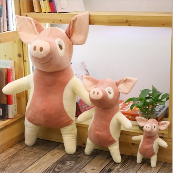 

simulation chelis pig doll plush toy cute duvet pink-pig-doll children's day gift fillings car pillow home furnishing furnishings cure
