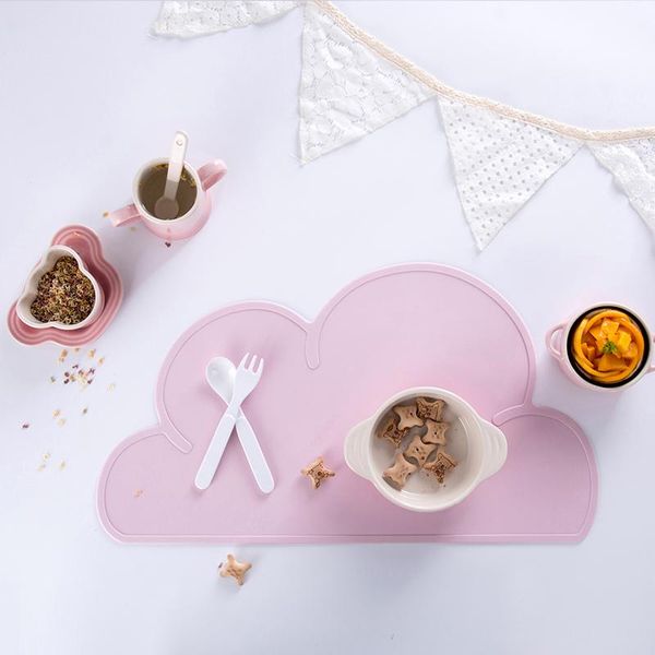 

dinnerware sets silicone insulation pad dining tables kitchen placemats place mat for kids baby pak55