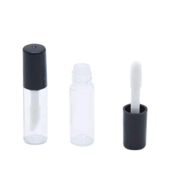 

storage bottles & jars 50pcs 1.5ml clear mini lip gloss tube refillable empty lipstick samples containers