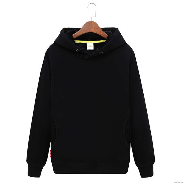

hoodies classic winter selling cotton long sleeve breathable women's hoodie, Black