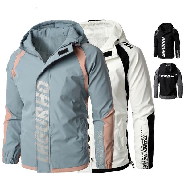 

men's jackets windbreaker jacket, casual hip hop hoodie jacket. sv9c, Black;brown