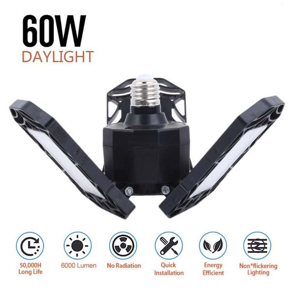 

bulbs bright e27 fan light bulb hallway street auto indoor outdoor smart black ac85-265v garage