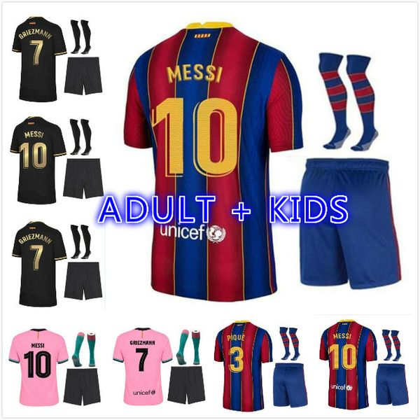 

2021 2022 piquÃ© coutiniho braithwaite soccer jersey 20 21 22 camiseta de thailand futbol ansu fati messi griezmann f.de jong maillots footba, Black;yellow