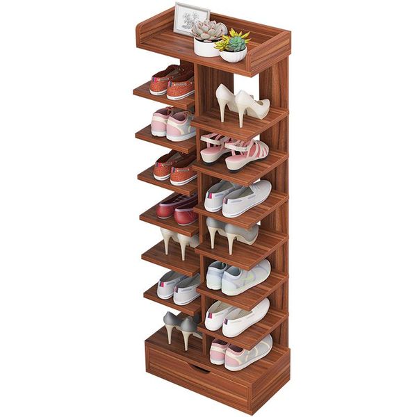 

clothing & wardrobe storage widened stair shoe rack stable structure cabinet bearing capacity is very simple to put at the door home indoor