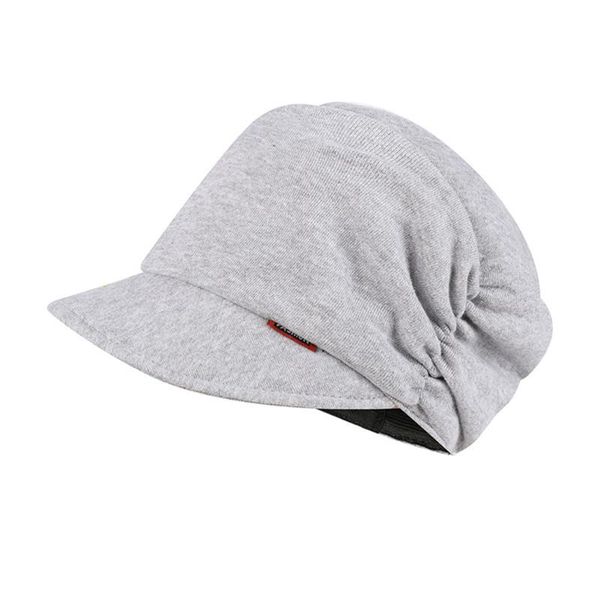 

wide brim hats warm baggy weave crochet winter wool knit ski beanie skull caps hat outdoor sunshade gift hip hop solid color, Blue;gray