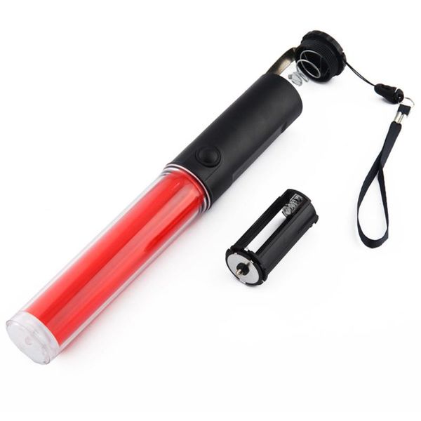 

flashlights torches traffic safety 4 modes led lamps light fluorescent stick flash ligh outdoor use 3x batteries#