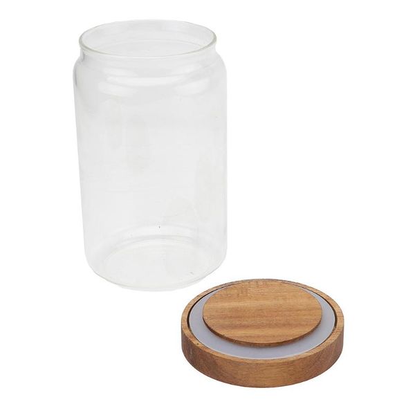 

storage bottles & jars 1pc practical food glass jar for seasoning nuts grains oatmeal