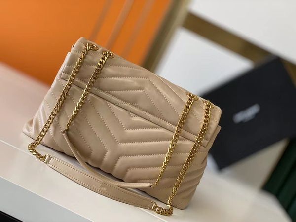 

2022 classic bags shape flaps chain bag luxury designers lady loulou handbags women shoulder handbag clutch tote messenger evening302n