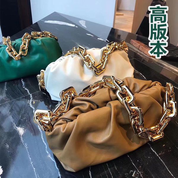 

designer handbags bottega bags cloud bag chain ins super fire song hye kyo same underarm leather handle one shoulder high quaty bb