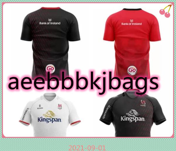 

2021 new rugby jersey 20 21 ulster home and away europea nsize s-5xl, Black;gray