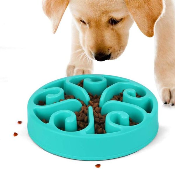 

dog bowls & feeders feeding bowl slow feeder pet water interactive bloat stop
