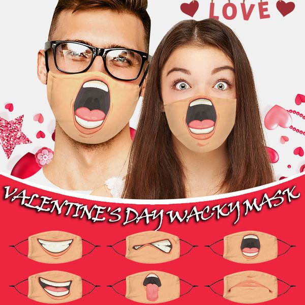 

1pcs valentine' sunscreen face cycling masquelavable halloween cosplay face-mask mascarafacial cubre bocas