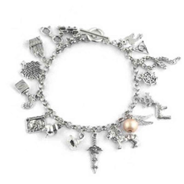 

wholale sier charm harry bracelet, Golden;silver