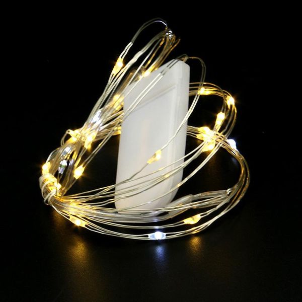 

strings 20/30 led light string fairy party night bedroom girlandi for room mini battery christmas decorations home wedding ornaments