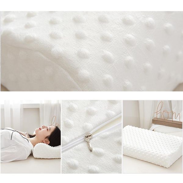 

memory foam pillow ergonomic bed slow rebound for sleeping neck pain relief toer889