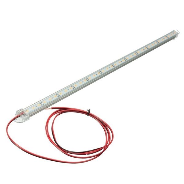 

white aluminum 50cm 5630 smd 36 12v dc led strip aquarium lamp